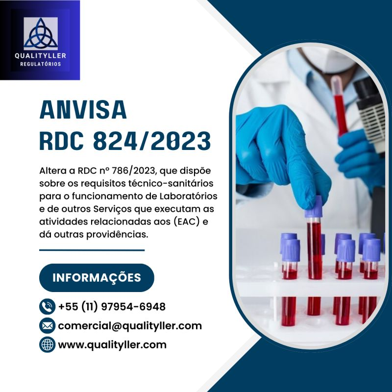 ANVISA ALTERA NORMA SOBRE A REALIZAÇÃO DE EXAMES DE ANÁLISES CLÍNICAS